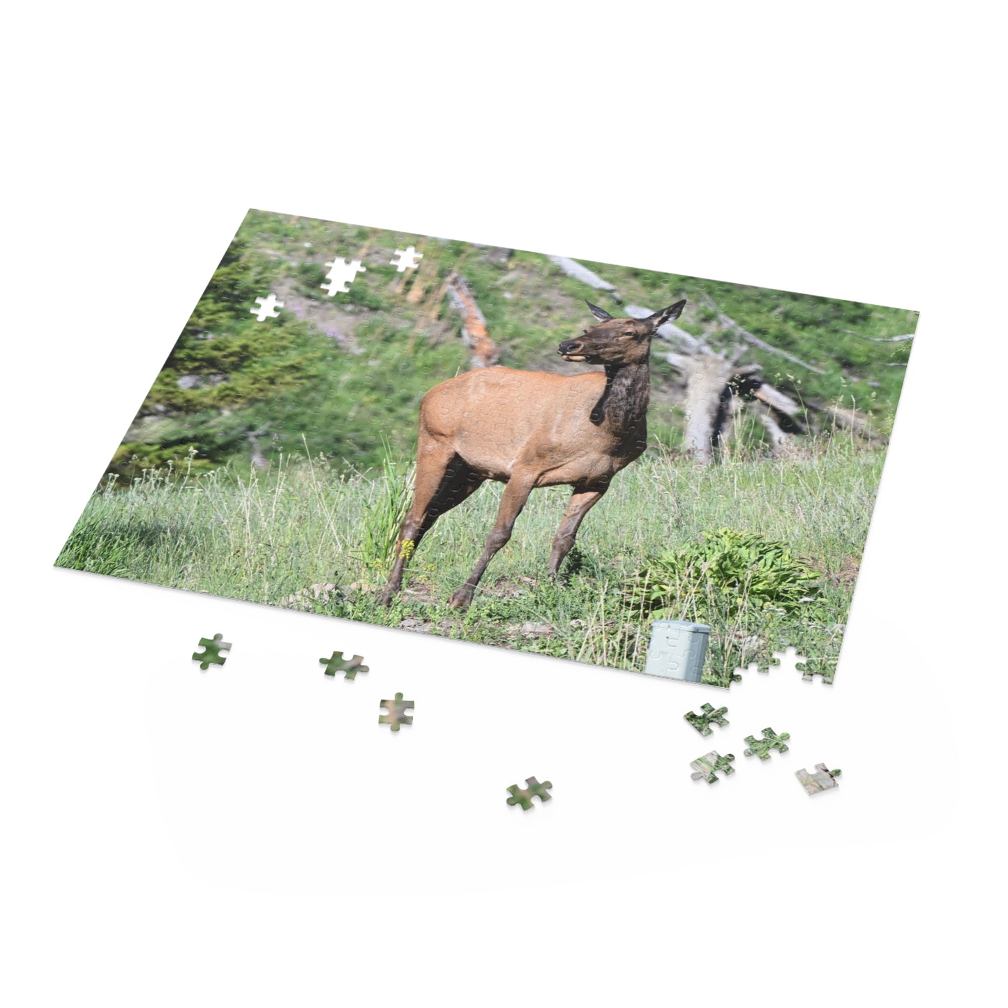 Elk Puzzle Game, Nature-Based Fun, Wildlife Lover Gift, Family Game Night, Educational Activity, Relaxing Hobby