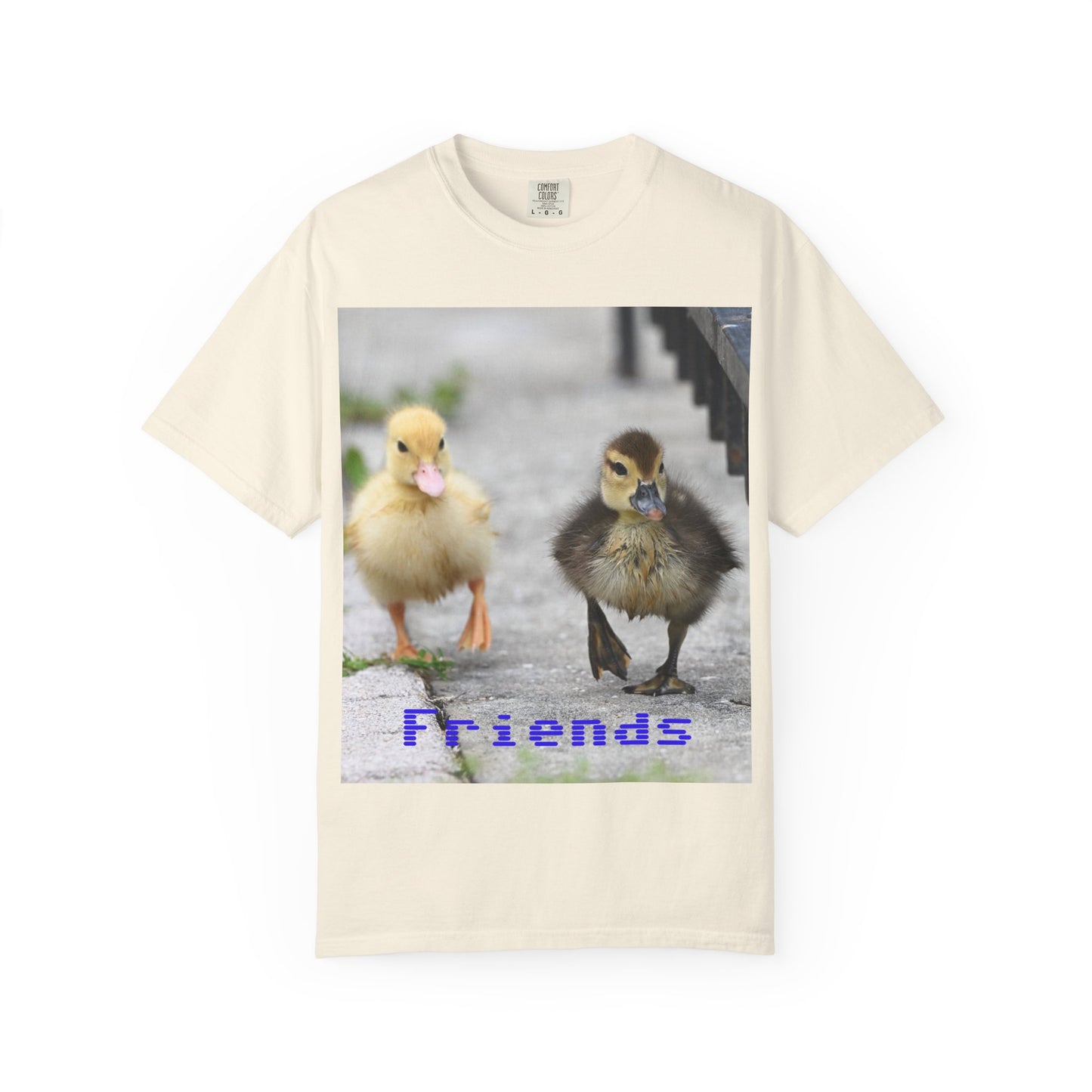 Friends Graphic T-Shirt, Cute Animal Tee, Unisex Casual Wear, Gift for Animal Lovers, Friendship Day Apparel