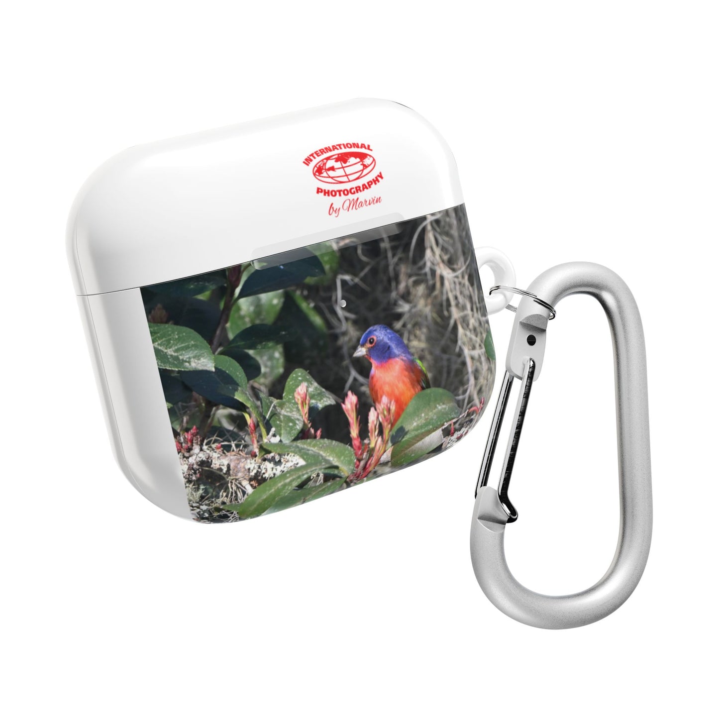 Nature-Inspired AirPod Cases, Colorful Bird Art, Eco-Friendly Charge Cover, Gift for Bird Lovers, Unique Tech Accessories