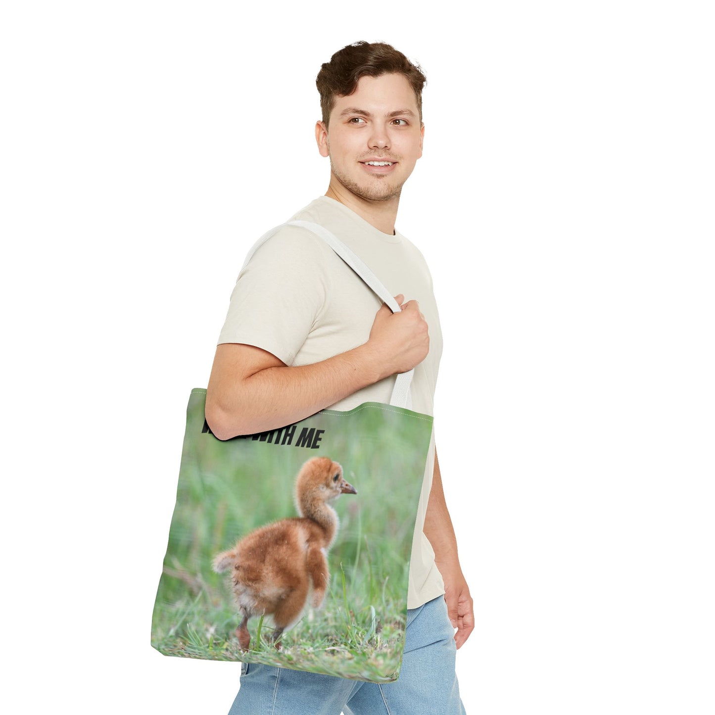 Adorable Chick Tote Bag - Perfect for Bird Lovers, Casual Outings, Eco-Friendly Shopping, Gift for Nature Enthusiasts, Spring Celebrations