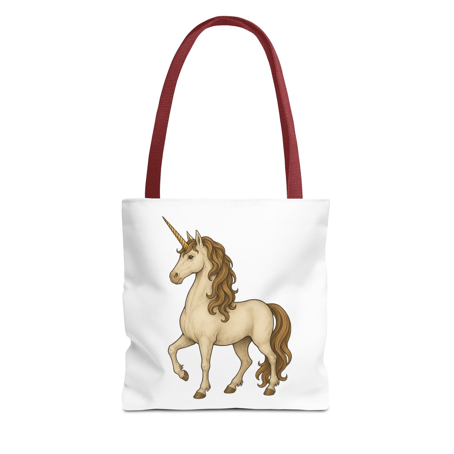 Unicorn Tote Bag, Cute Unicorn Bag, Graphic Tote for Kids, Stylish Carryall, Birthday Gift, AOP Tote, Eco-Friendly Shopping Bag