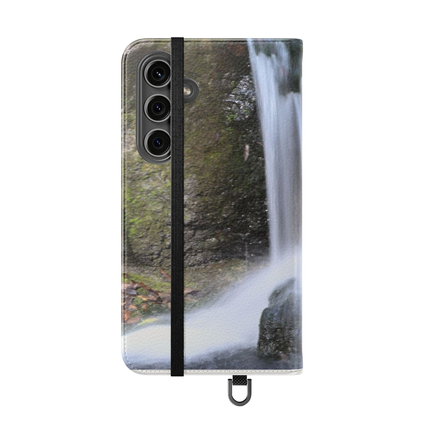 Scenic Waterfall Flip Case, Nature Phone Wallet, Eco-Friendly Phone Accessory, Gift for Nature Lovers, Travel Must-Have