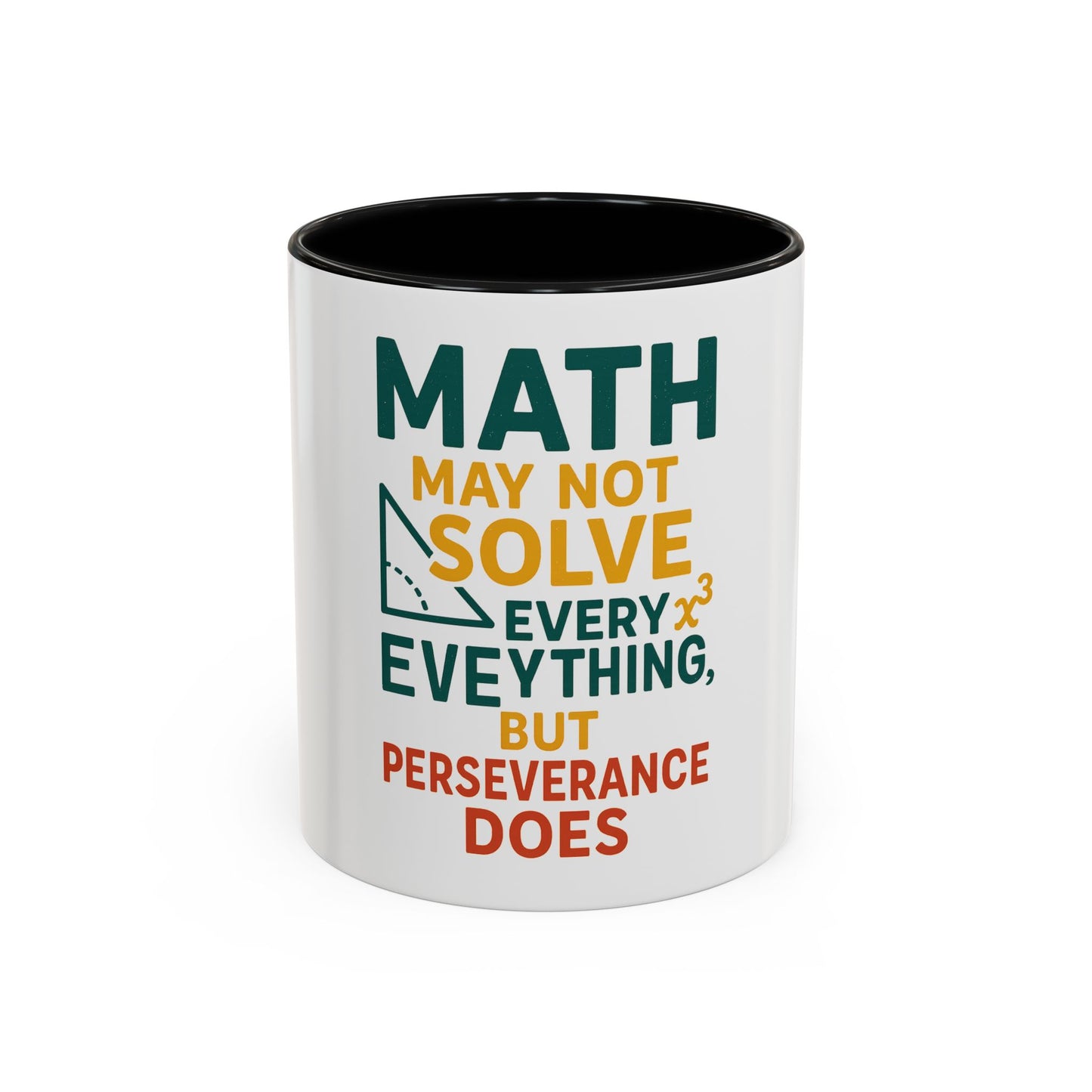 Motivational Coffee Mug, Inspirational Gift, Math Lover's Mug, Office Drinkware, Study Motivation