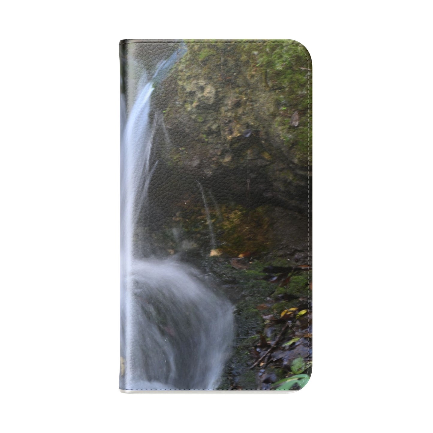 Scenic Waterfall Flip Case, Nature Phone Wallet, Eco-Friendly Phone Accessory, Gift for Nature Lovers, Travel Must-Have