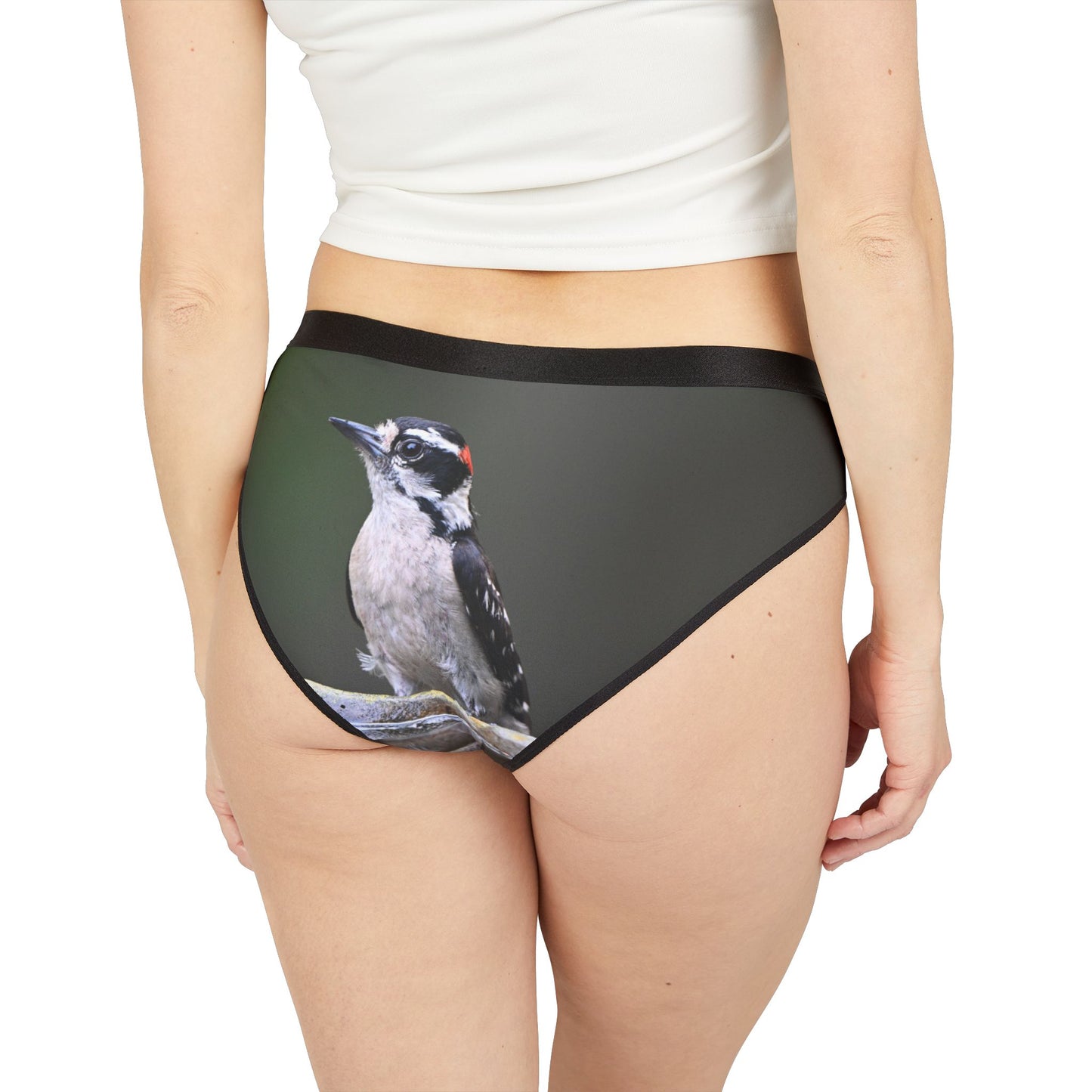 Women's Bird Print Underwear, Comfortable Panties with Nature Design, Perfect for Gifts, Everyday Wear, Eco-Friendly Fashion