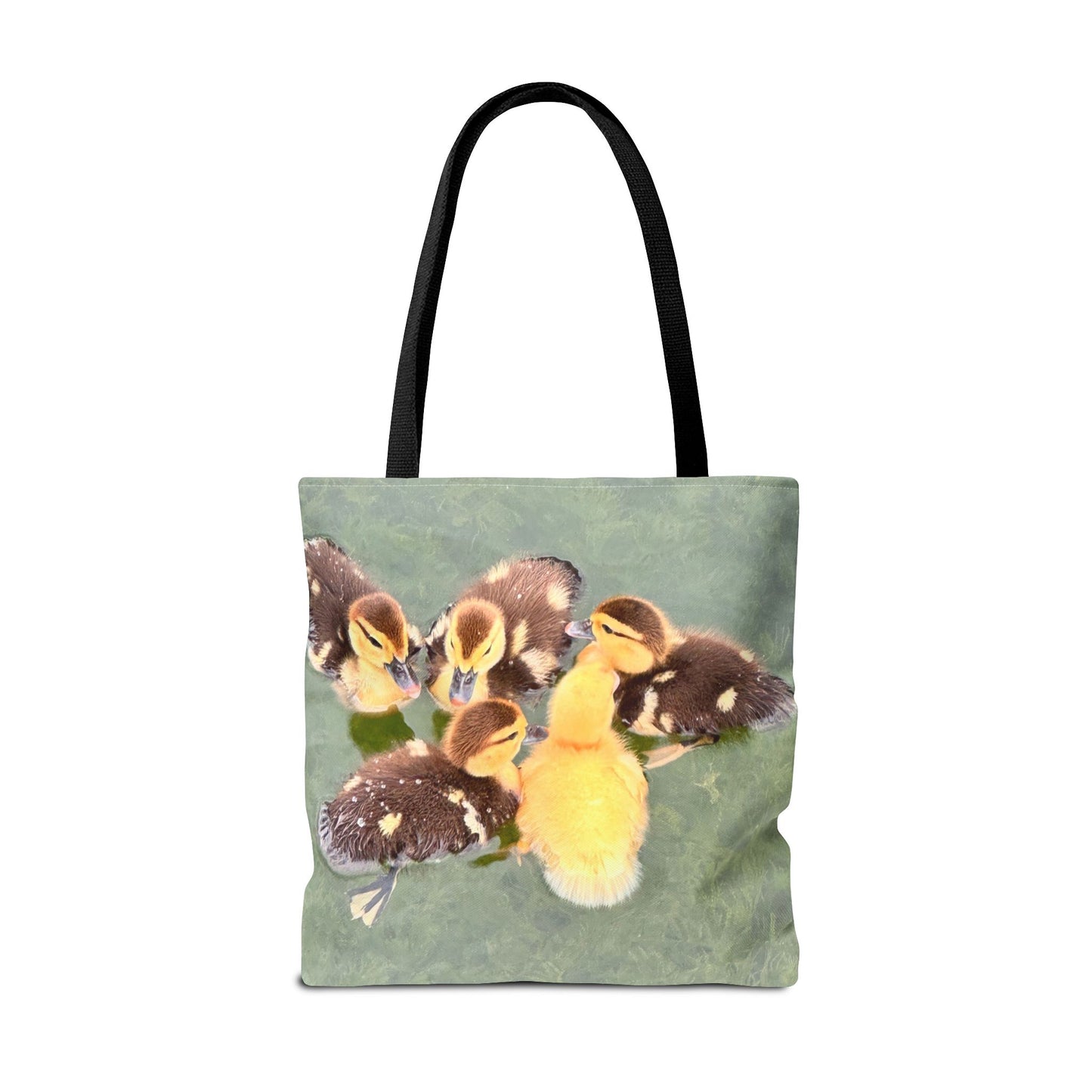 Charming Duckling Tote Bag | Cute Bag for Animal Lovers, Spring Gift, Shopping Bag, Eco-Friendly, Perfect for Mother's Day