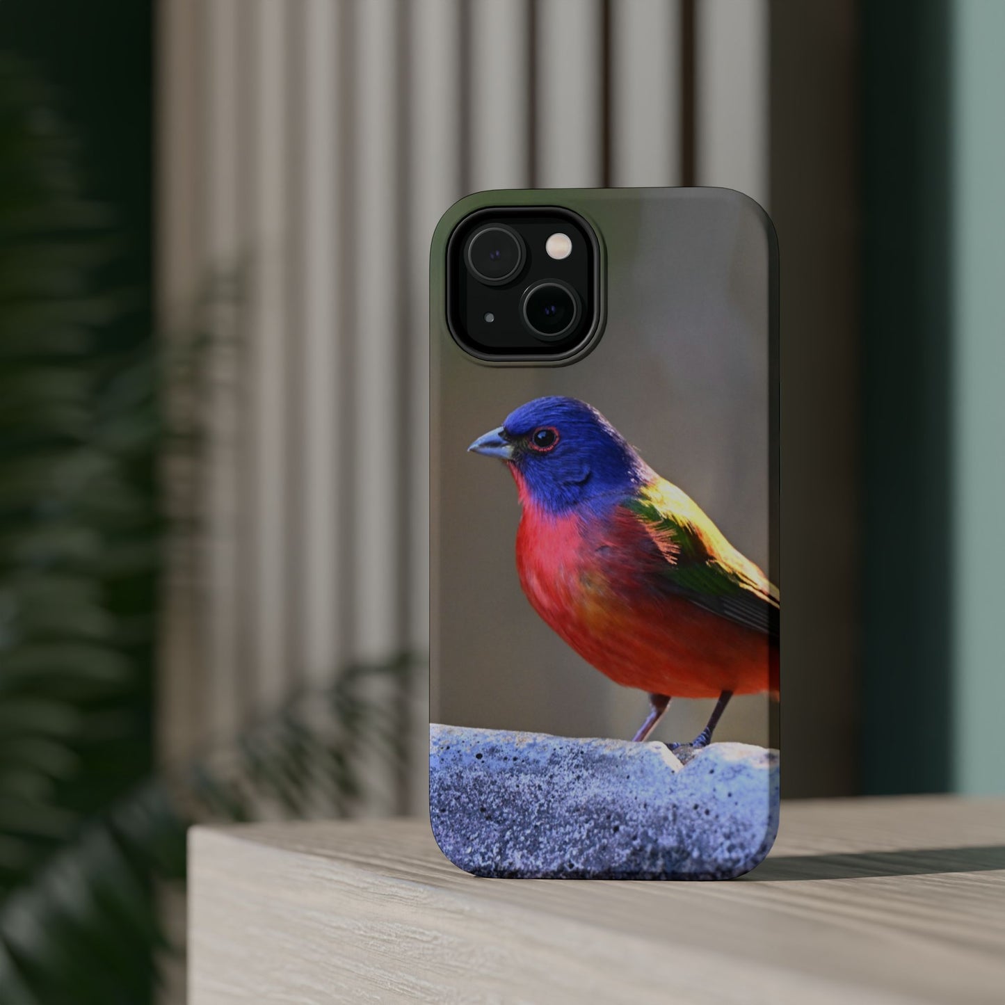 Colorful Bird Phone Case, Magnetic Tough Cases, Nature Lover Gift, Wildlife Phone Cover, Eco-Friendly Tech Accessories