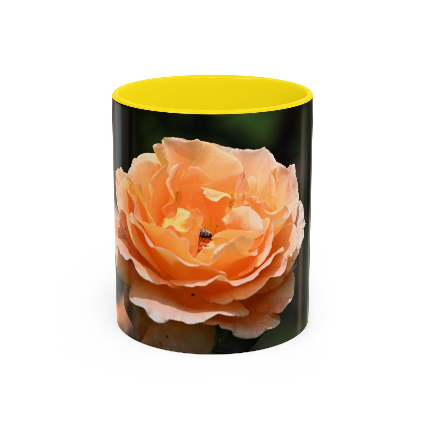 Floral Accent Coffee Mug - Stylish Drinkware for Nature Lovers, Gift for Her, Home Decor, Tea Lovers, Floral Gifts