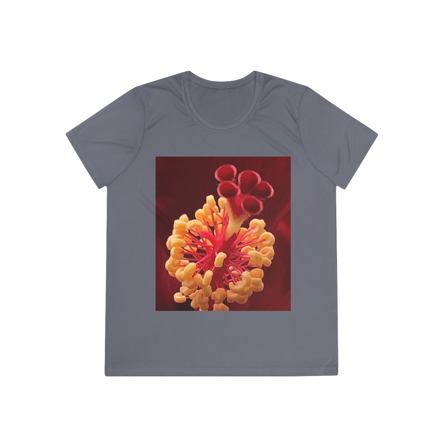 Vibrant Floral Competitor Tee, Nature-Inspired Shirt, Women’s Graphic Tee, Artistic Floral Top, Casual Spring Fashion