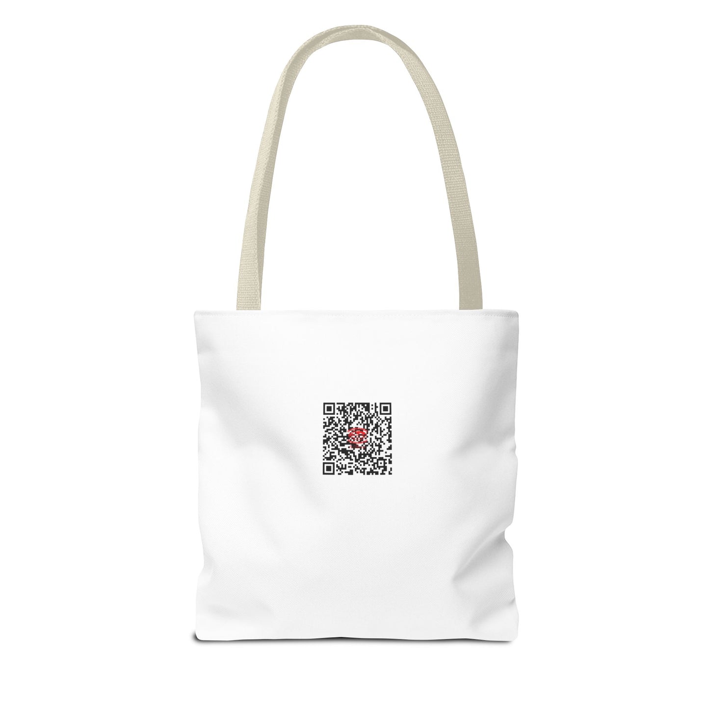 Anime Tote Bag with Love Symbol, Eco-Friendly Bag, Gift for Her, Stylish Shopping Bag, Unique Art Bag, Personalized Accessory