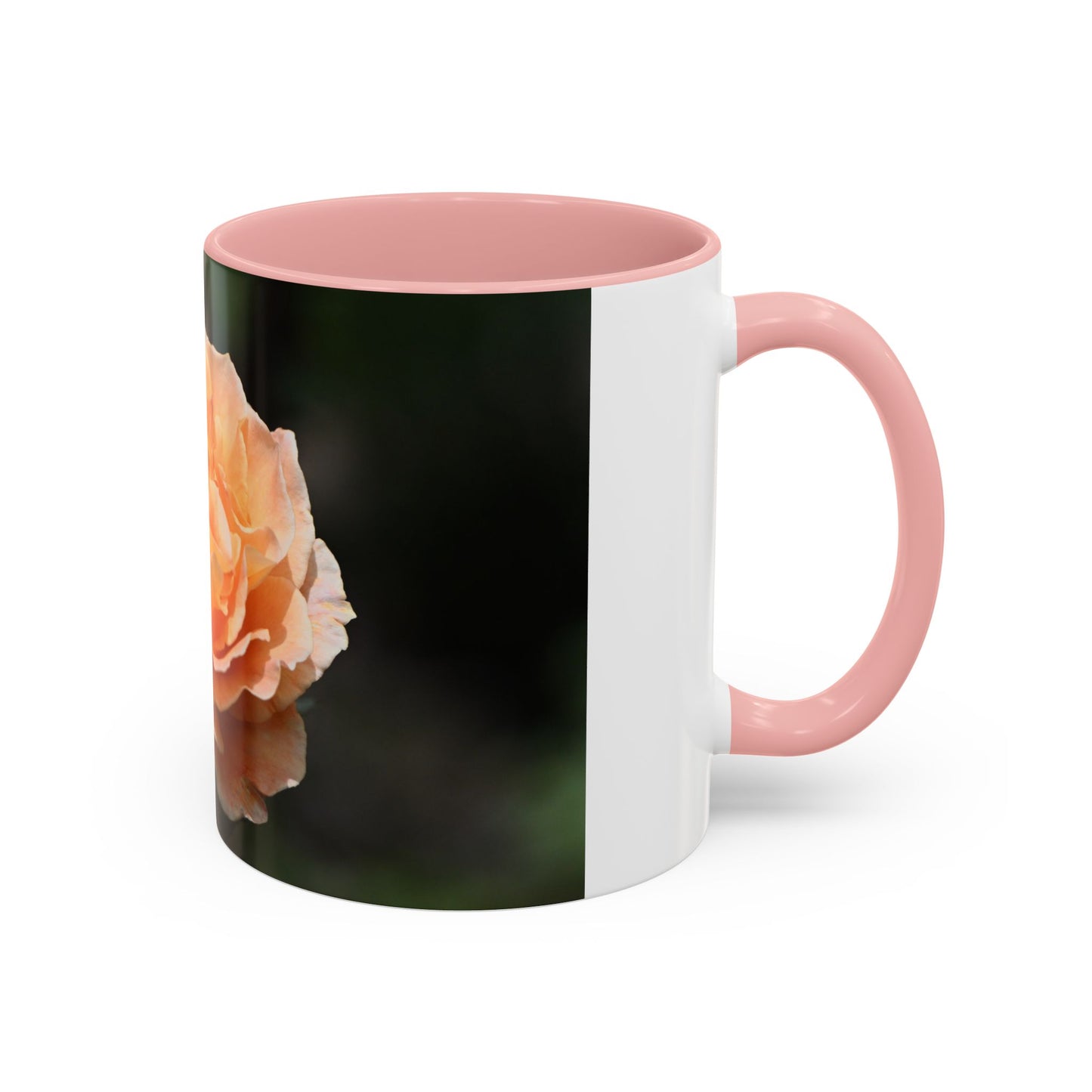 Floral Accent Coffee Mug - Stylish Drinkware for Nature Lovers, Gift for Her, Home Decor, Tea Lovers, Floral Gifts