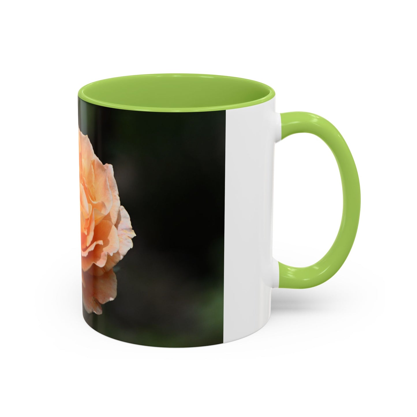 Floral Accent Coffee Mug - Stylish Drinkware for Nature Lovers, Gift for Her, Home Decor, Tea Lovers, Floral Gifts