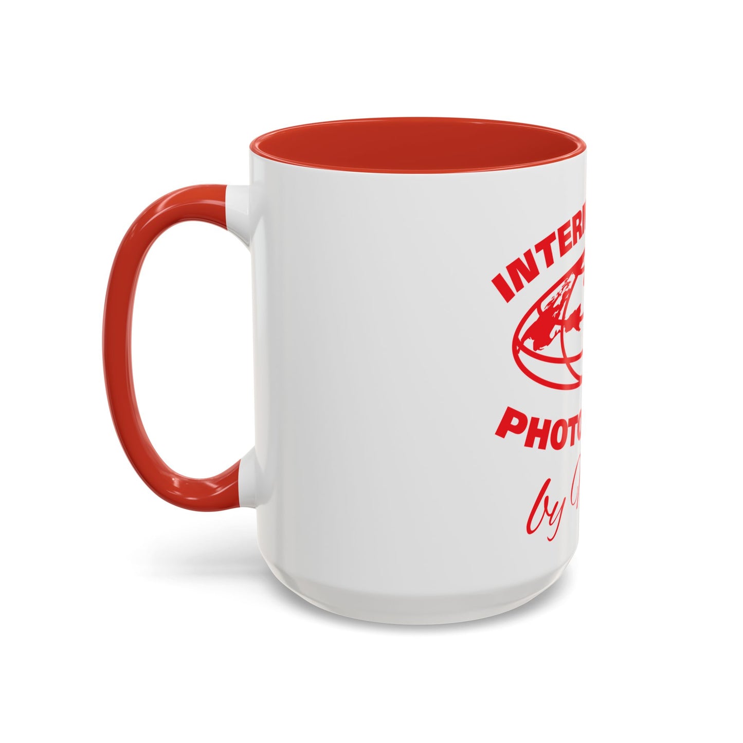 International Photography Accent Mug - Unique Coffee Mug, Gift for Photographers, Travel Mug, Artsy Gifts, Photography Lovers