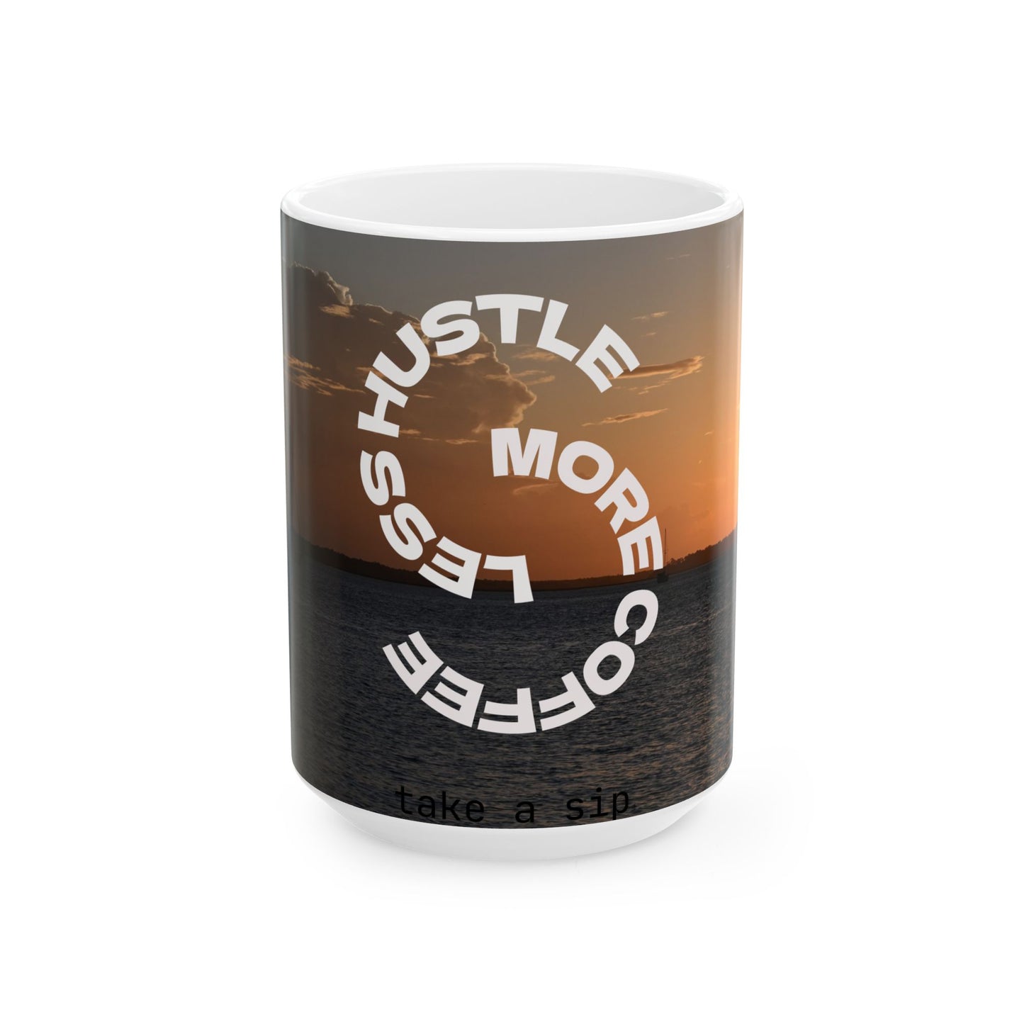 Sunset Serenity Ceramic Mug - Perfect Gift for Nature Lovers, Coffee Lovers, Relaxation, Home Decor, Birthday, Holidays