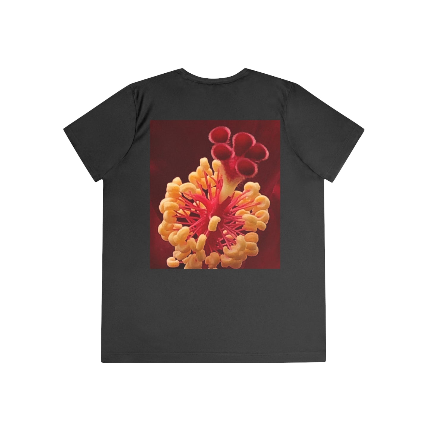 Vibrant Floral Competitor Tee, Nature-Inspired Shirt, Women’s Graphic Tee, Artistic Floral Top, Casual Spring Fashion