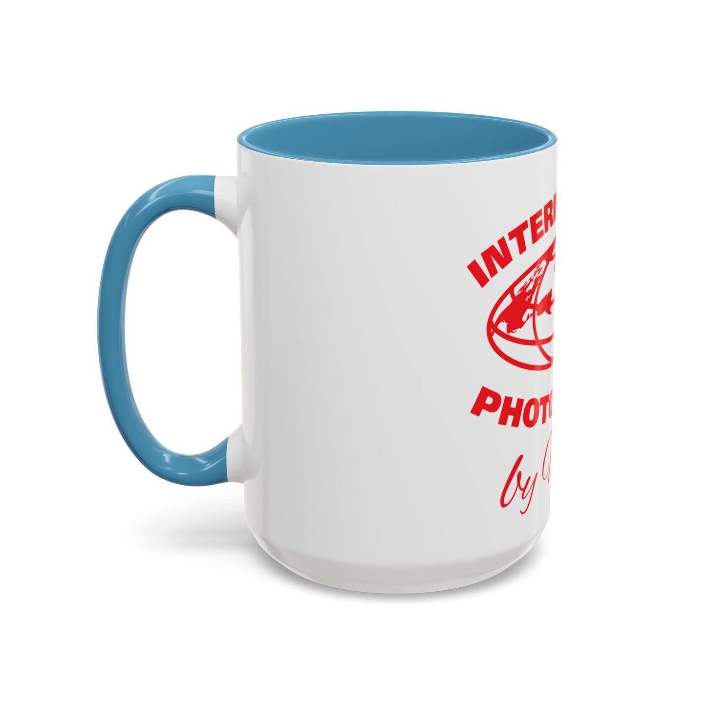 International Photography Accent Mug - Unique Coffee Mug, Gift for Photographers, Travel Mug, Artsy Gifts, Photography Lovers