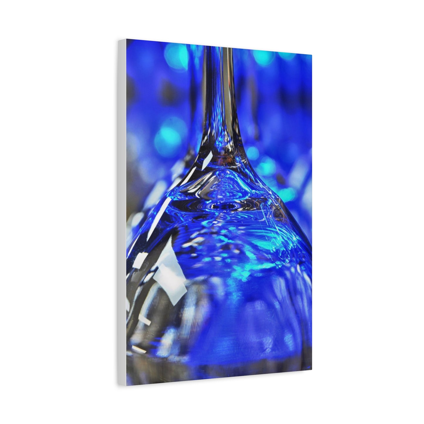 Blue Reflection Canvas Art Print