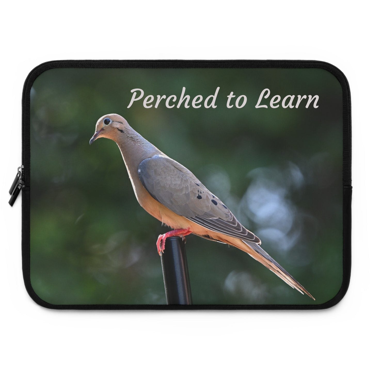 Bird-Themed Laptop Sleeve for Students, Perched to Learn, College Essentials, Unique Gift, Study Accessories, Tech Protection