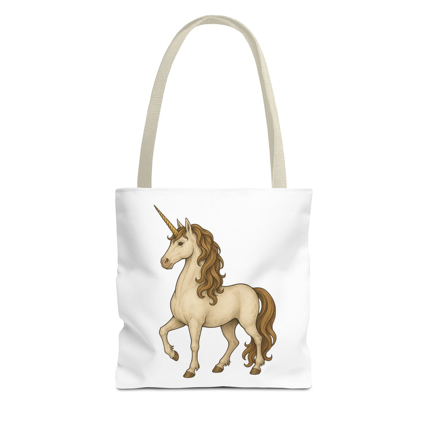 Unicorn Tote Bag, Cute Unicorn Bag, Graphic Tote for Kids, Stylish Carryall, Birthday Gift, AOP Tote, Eco-Friendly Shopping Bag