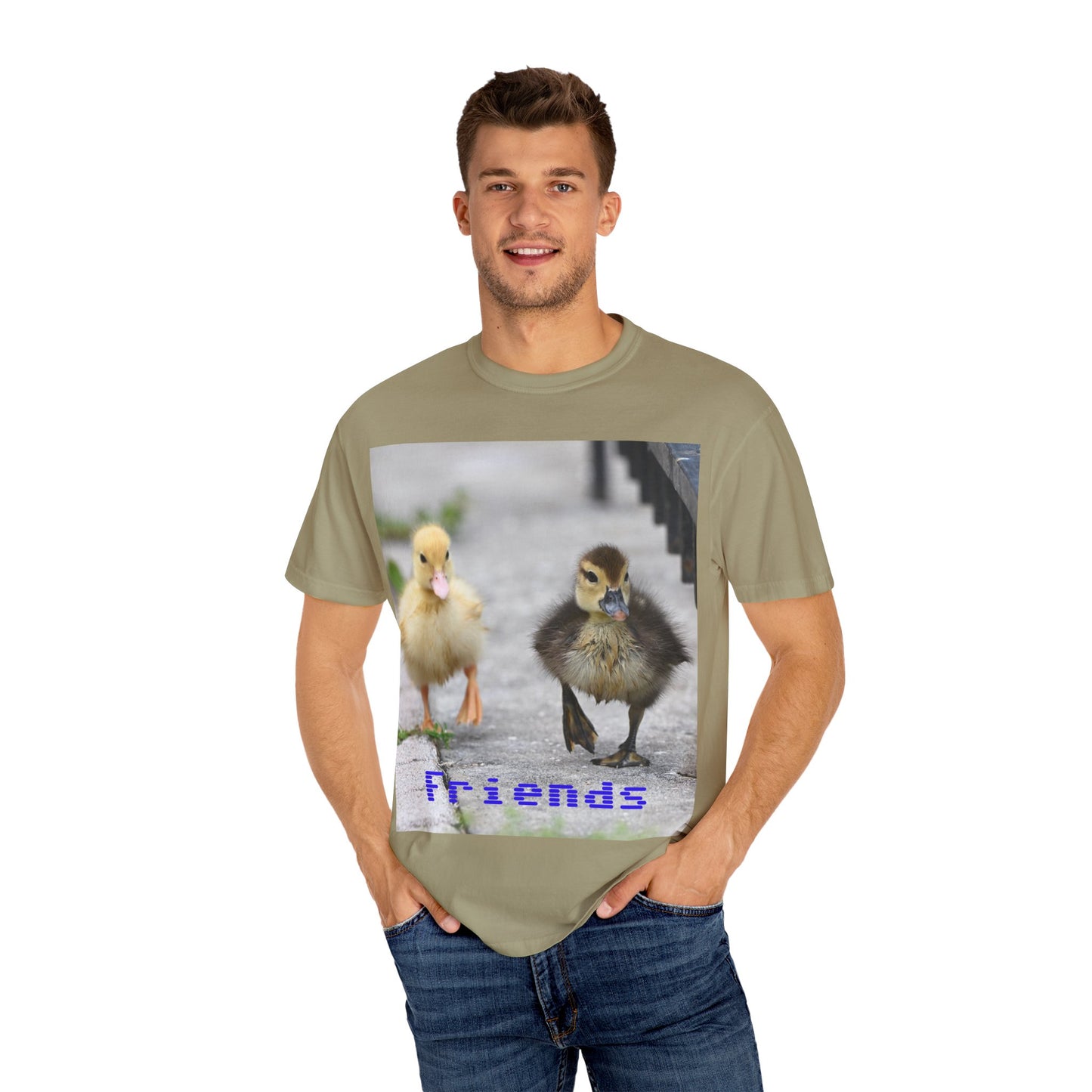 Friends Graphic T-Shirt, Cute Animal Tee, Unisex Casual Wear, Gift for Animal Lovers, Friendship Day Apparel