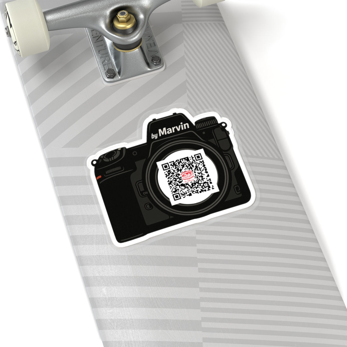 Camera Kiss-Cut Stickers - Photography Lover Decor, Laptop Stickers, Scrapbooking, DIY Projects, Gift for Creatives