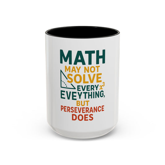 Motivational Coffee Mug, Inspirational Gift, Math Lover's Mug, Office Drinkware, Study Motivation