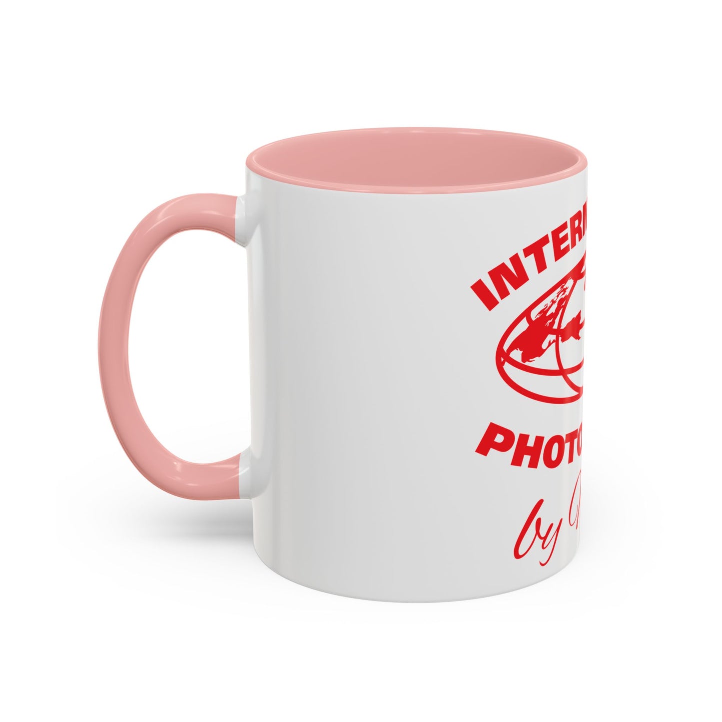 International Photography Accent Mug - Unique Coffee Mug, Gift for Photographers, Travel Mug, Artsy Gifts, Photography Lovers