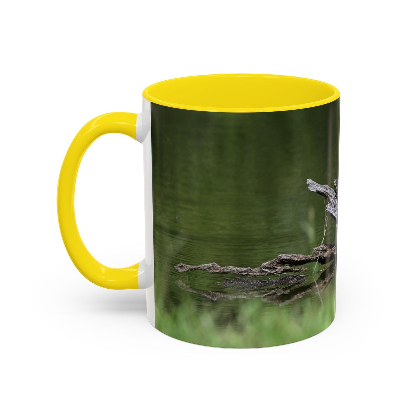 Nature-Inspired Coffee Mug with 'Coffee Time' Design - Perfect Gift for Nature Lovers