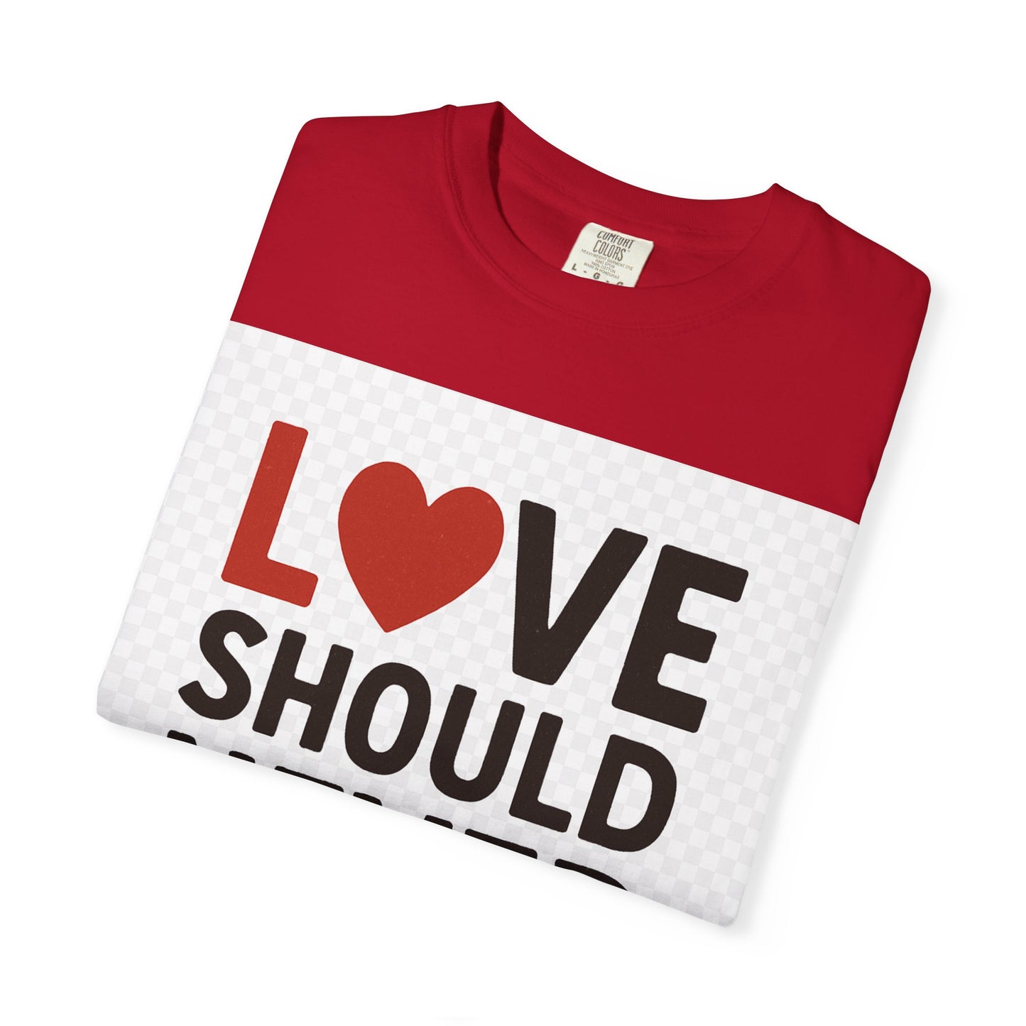 Love Should Never Hurt Unisex T-Shirt, Empowerment Tee, Gift for Couples, Awareness Shirt, Casual Comfort Wear