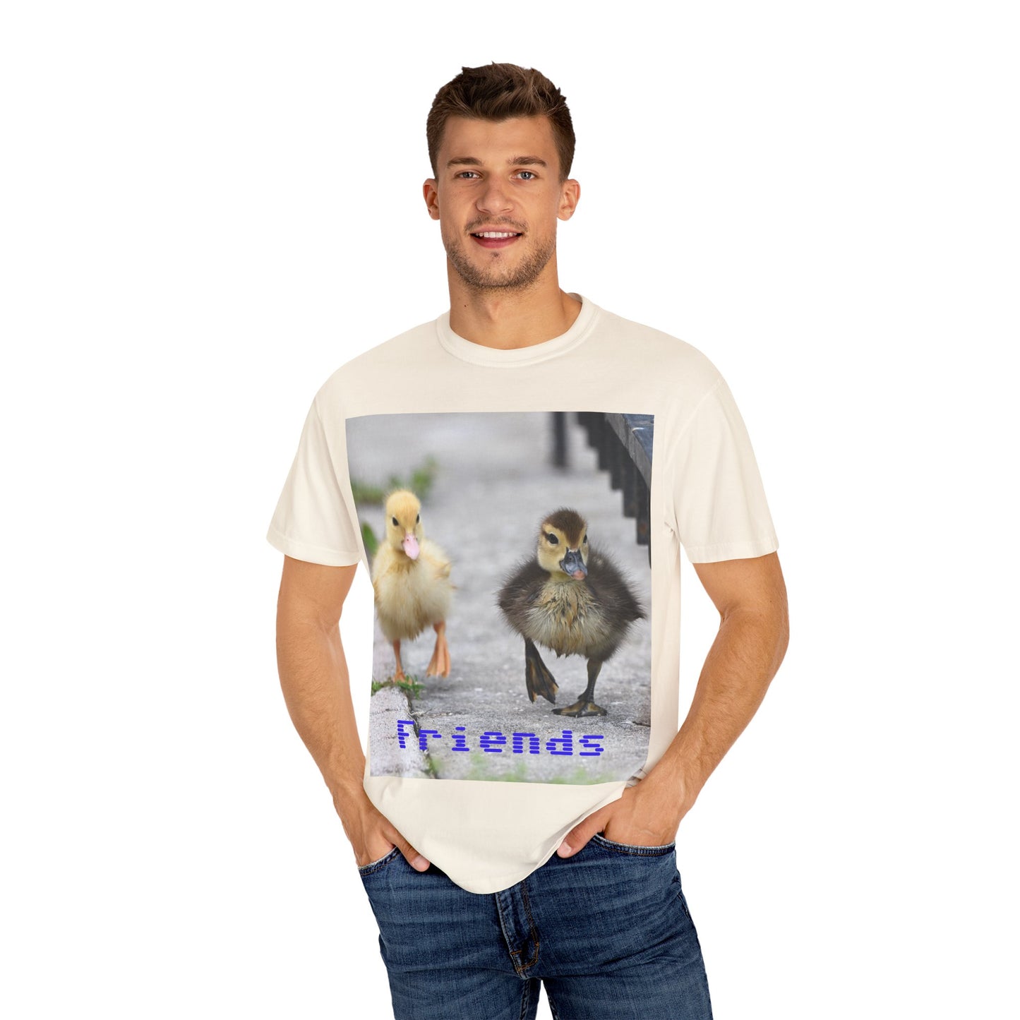Friends Graphic T-Shirt, Cute Animal Tee, Unisex Casual Wear, Gift for Animal Lovers, Friendship Day Apparel