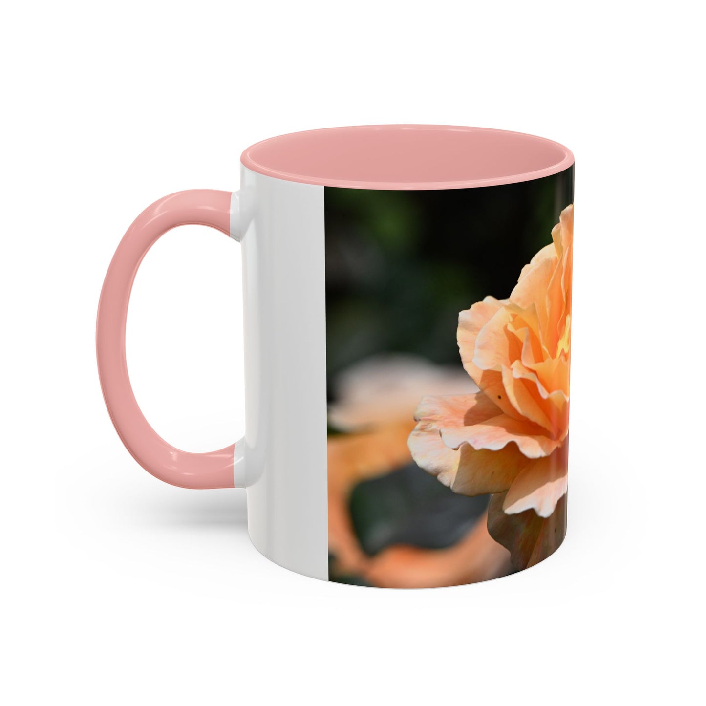 Floral Accent Coffee Mug - Stylish Drinkware for Nature Lovers, Gift for Her, Home Decor, Tea Lovers, Floral Gifts