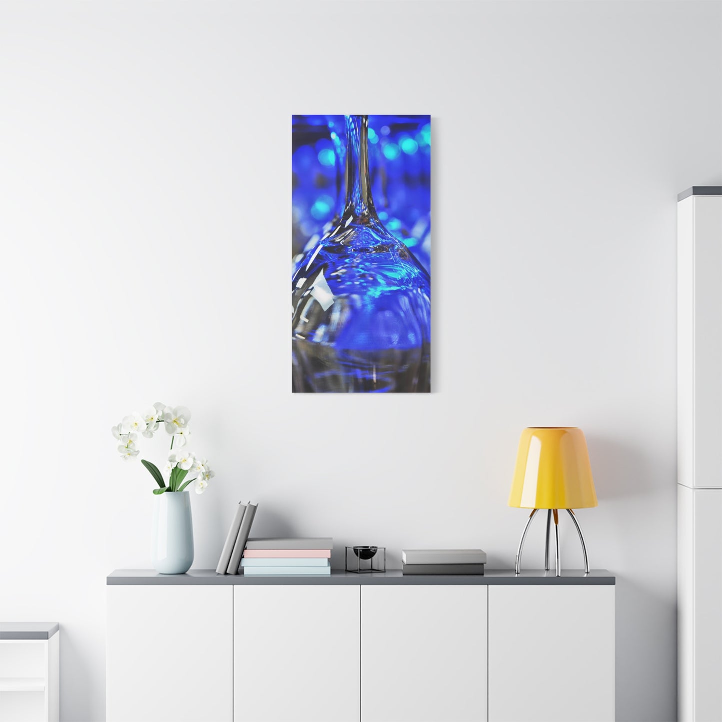 Blue Reflection Canvas Art Print