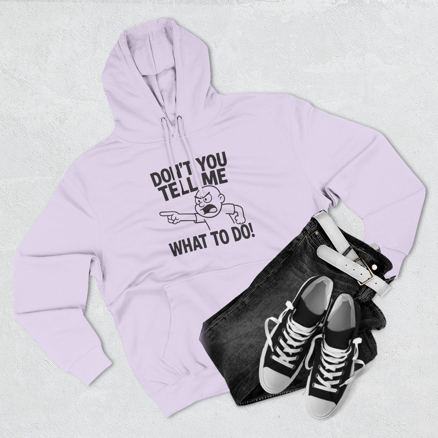 Funny Quote Fleece Hoodie, Cozy Apparel, Casual Wear, Perfect Gift for Adults, Unique Sweatshirt for Any Occasion