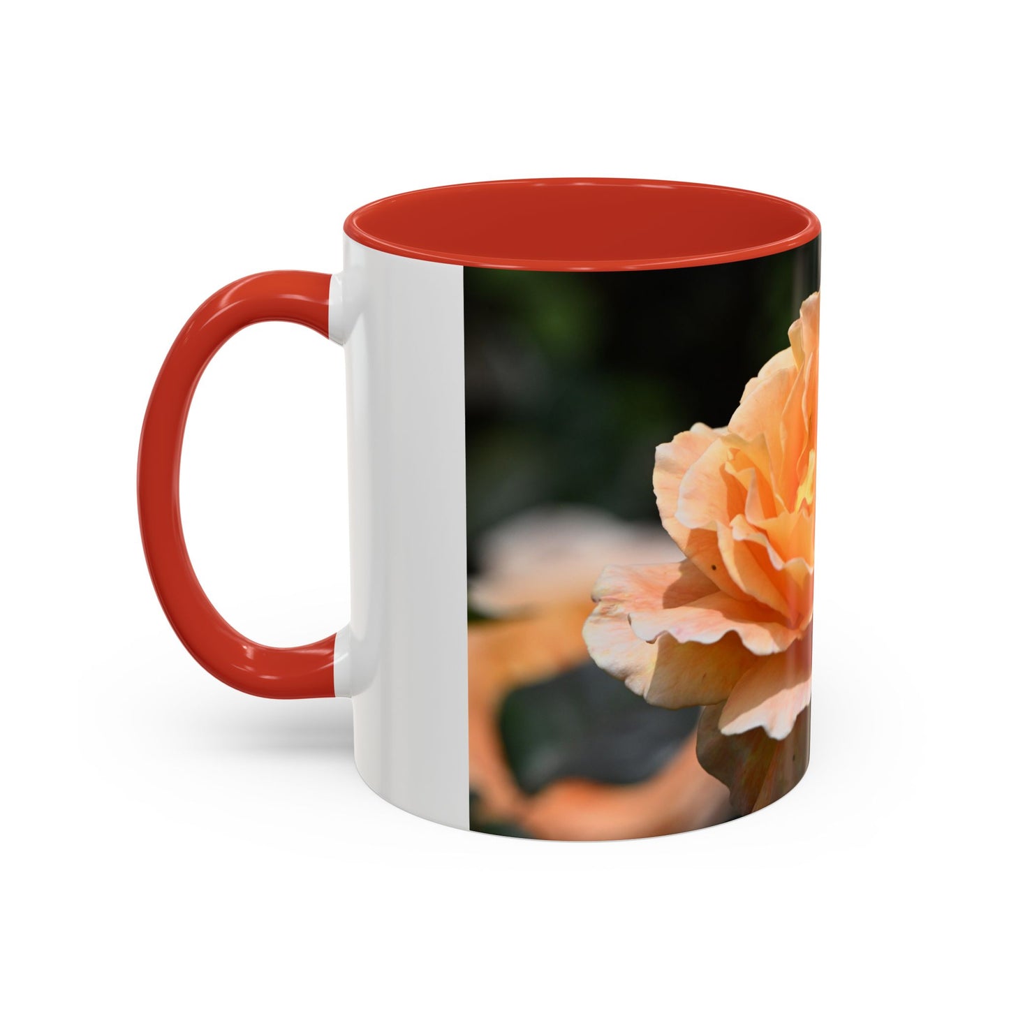 Floral Accent Coffee Mug - Stylish Drinkware for Nature Lovers, Gift for Her, Home Decor, Tea Lovers, Floral Gifts