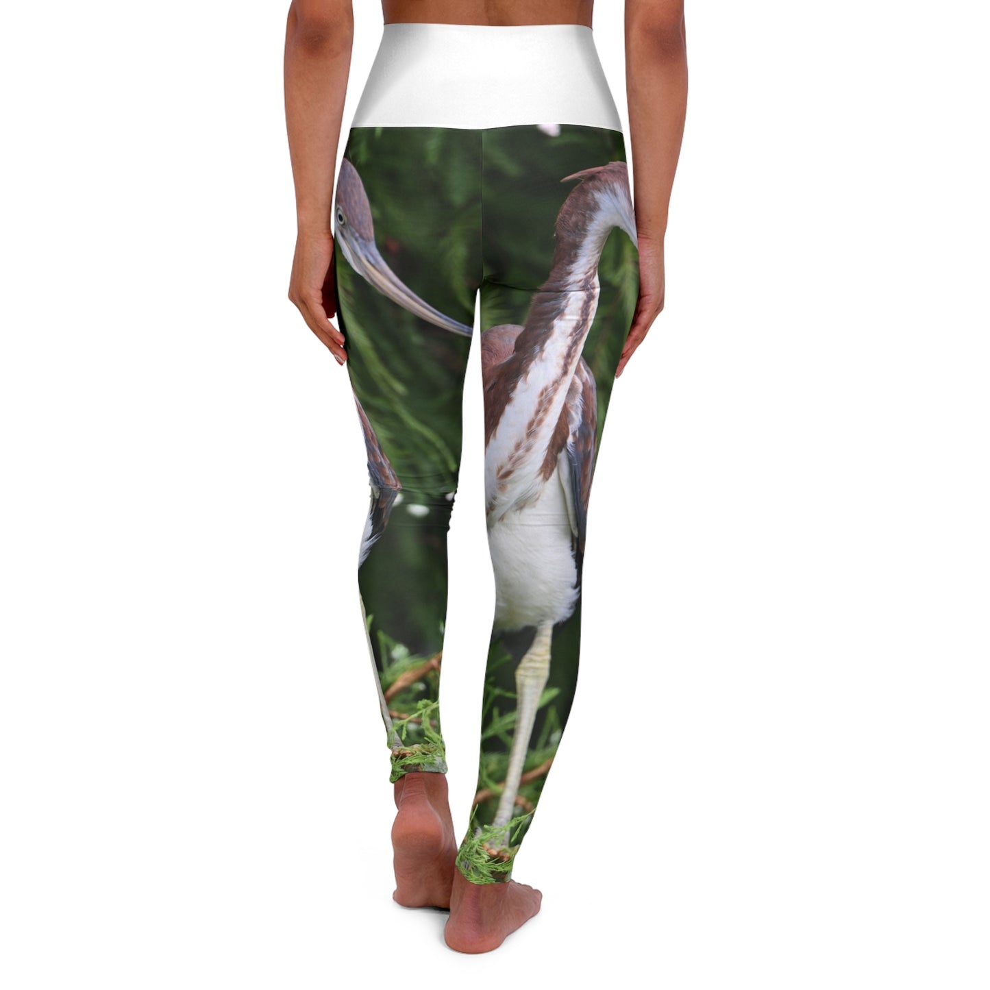 Empowering High Waisted Yoga Leggings, Trendy Workout Pants, Fitness Apparel, Casual Leggings, Gift for Fitness Lovers