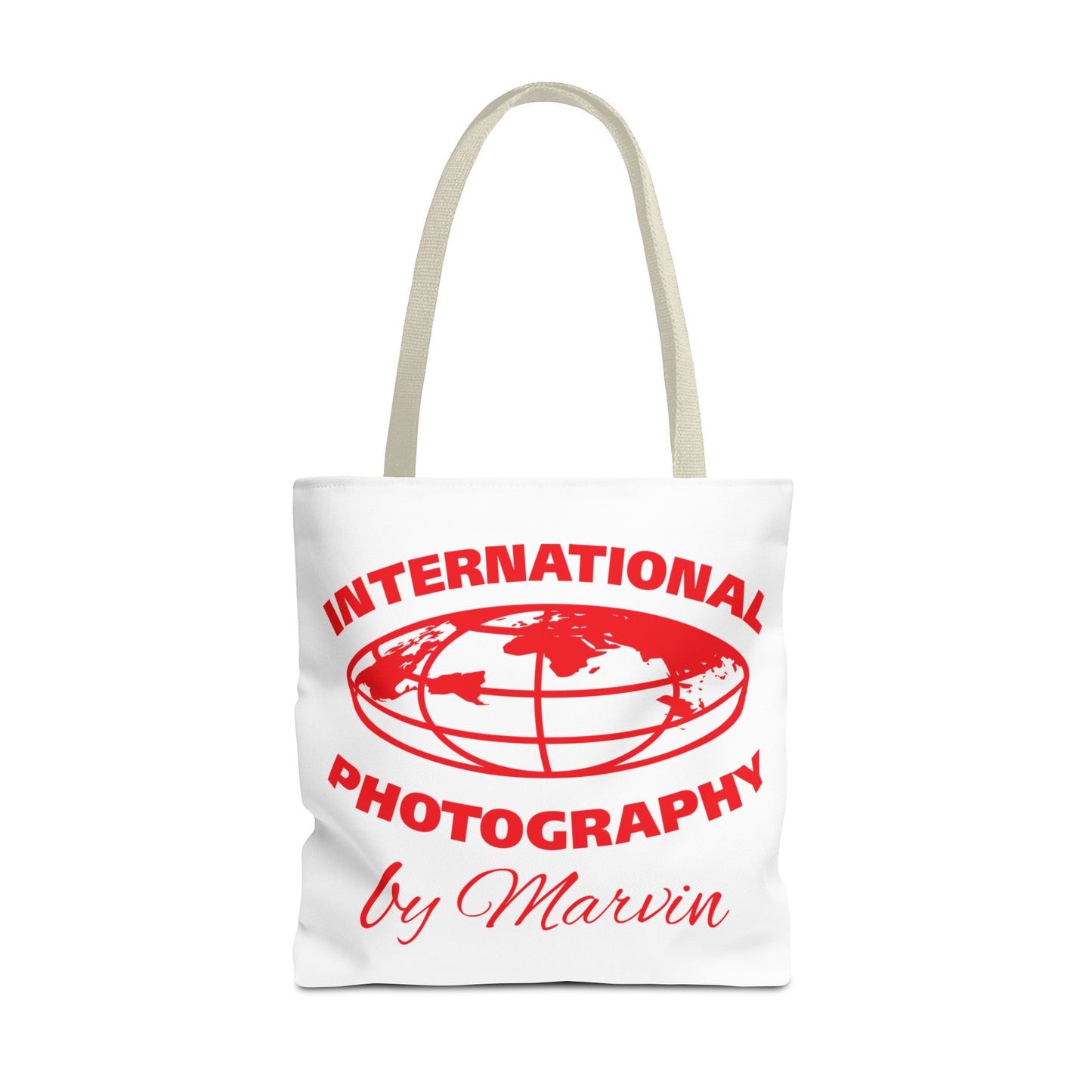 Photography Tote Bag with QR Code, Eco-Friendly Shopping Tote, Art Design Bag, Gift for Photographers, Customizable Travel Bag