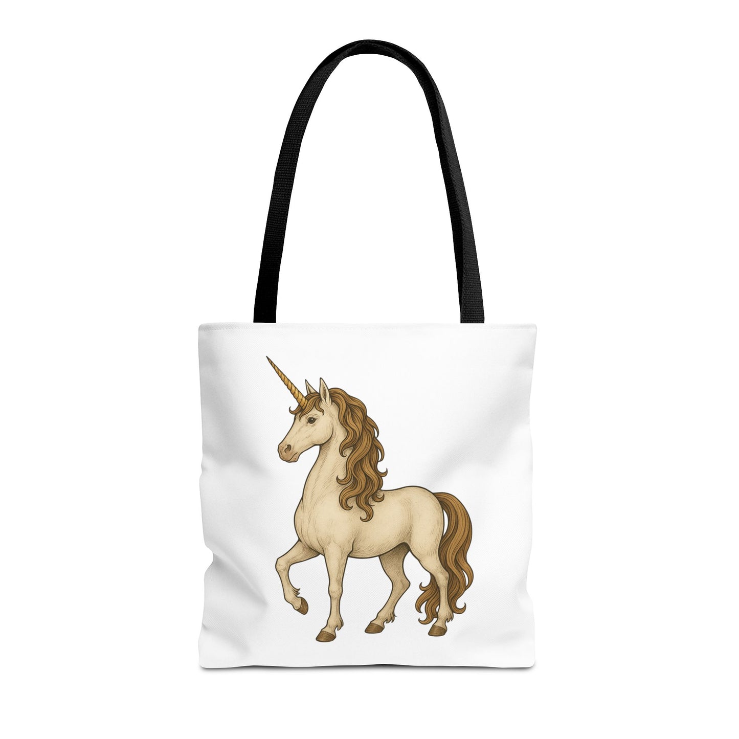 Unicorn Tote Bag, Cute Unicorn Bag, Graphic Tote for Kids, Stylish Carryall, Birthday Gift, AOP Tote, Eco-Friendly Shopping Bag