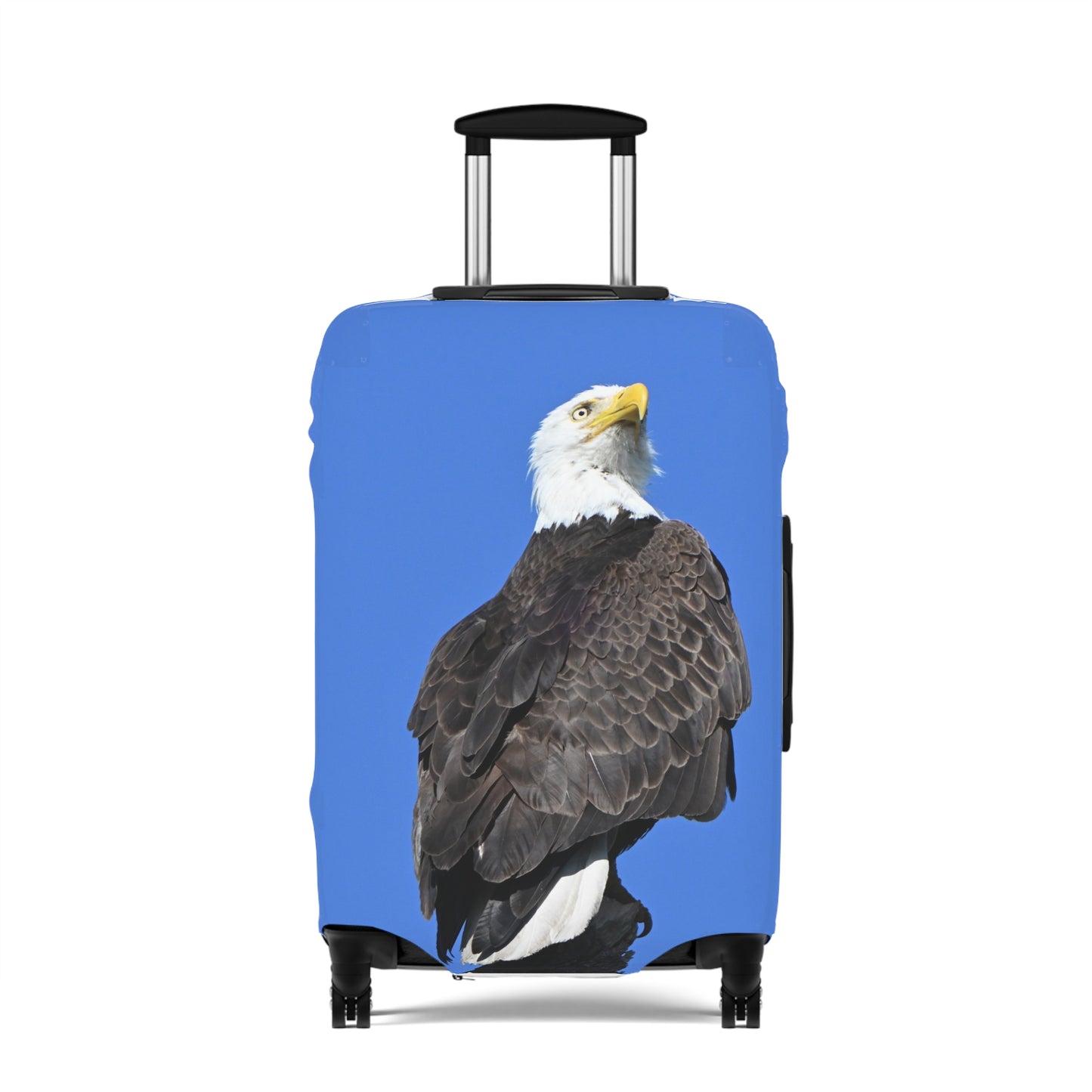 Eagle Luggage Cover, Travel Bag Protector, Suitcase Wrap, Eagle Design, Gift for Travelers, Vacation Accessories