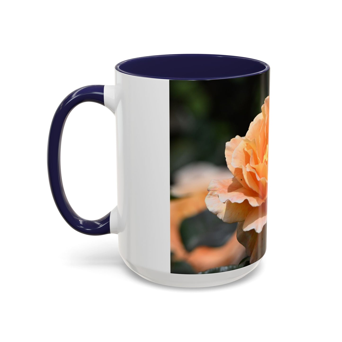 Floral Accent Coffee Mug - Stylish Drinkware for Nature Lovers, Gift for Her, Home Decor, Tea Lovers, Floral Gifts