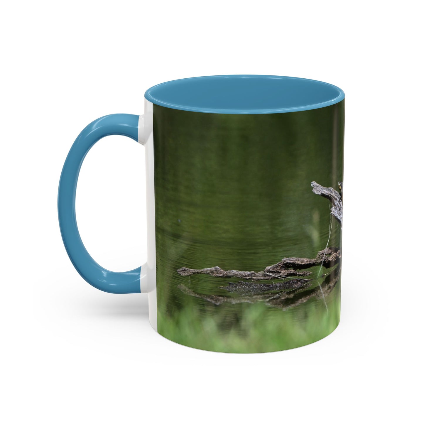 Nature-Inspired Coffee Mug with 'Coffee Time' Design - Perfect Gift for Nature Lovers