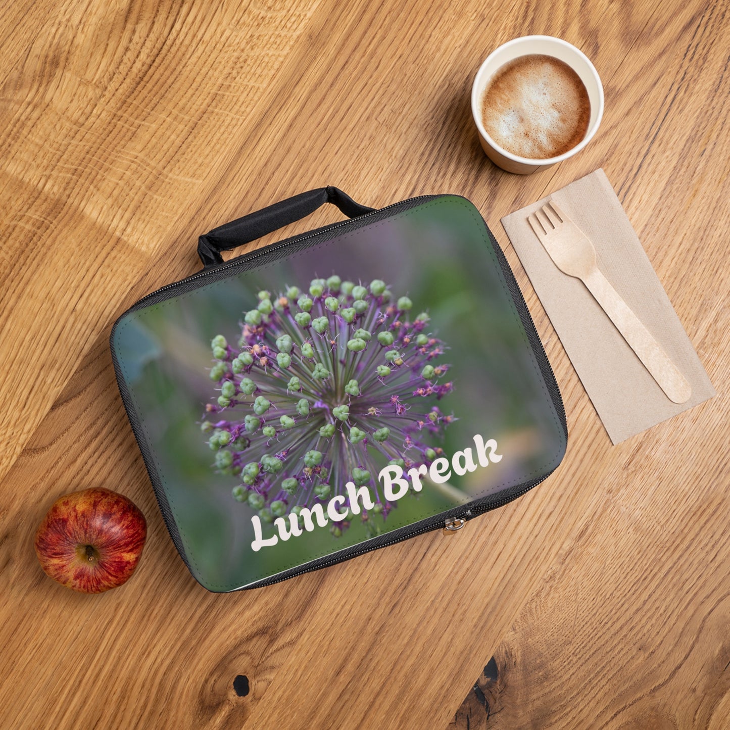 Stylish Lunch Bag with Floral Design | Perfect for Work, School, Picnics, and Eco-Friendly Lifestyles, Customizable Insulated Cooler