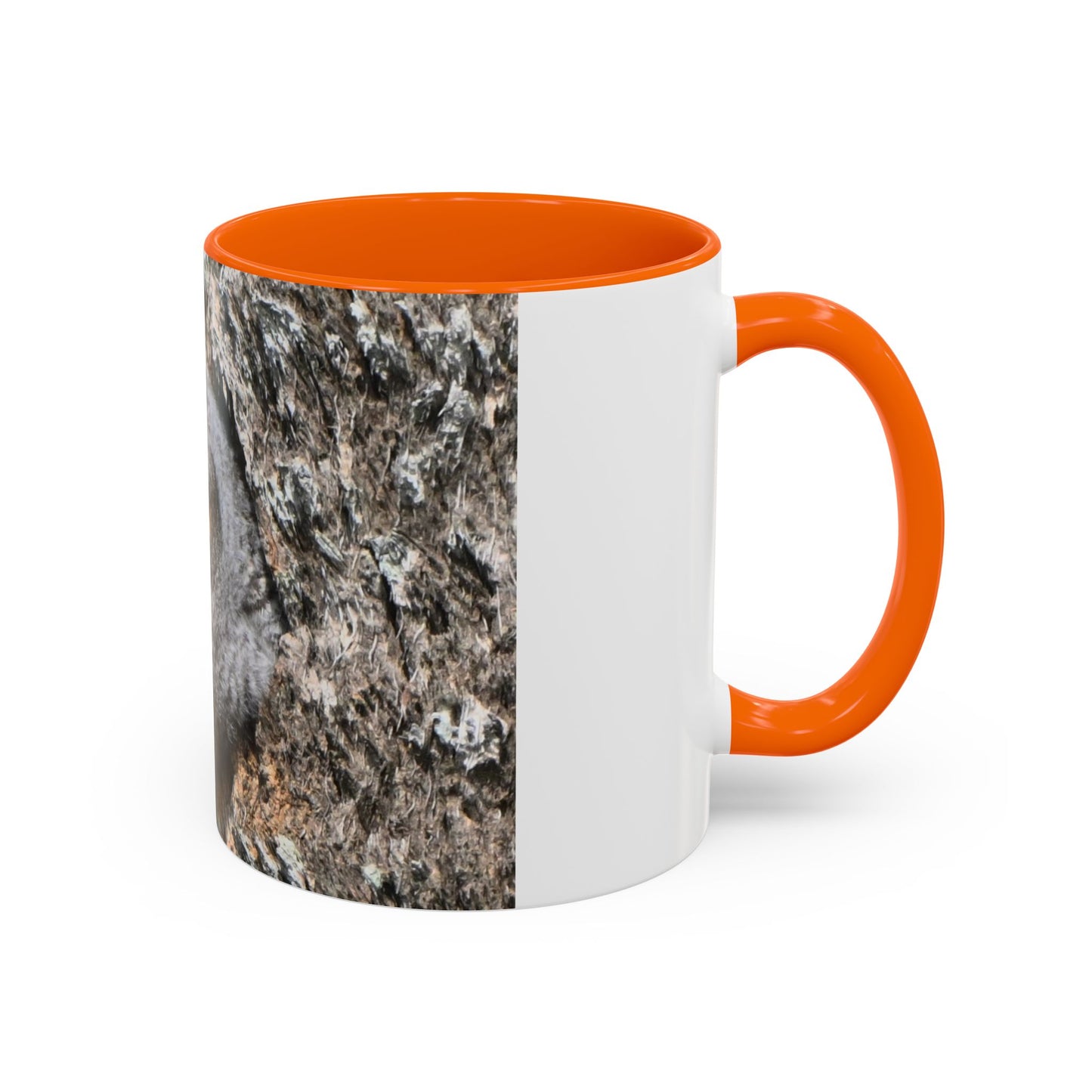 Accent Coffee Mug with Owl Design, Perfect Gift for Coffee Lovers, Home Office Decor, Nature Enthusiast Gift, Animal Lover Mug