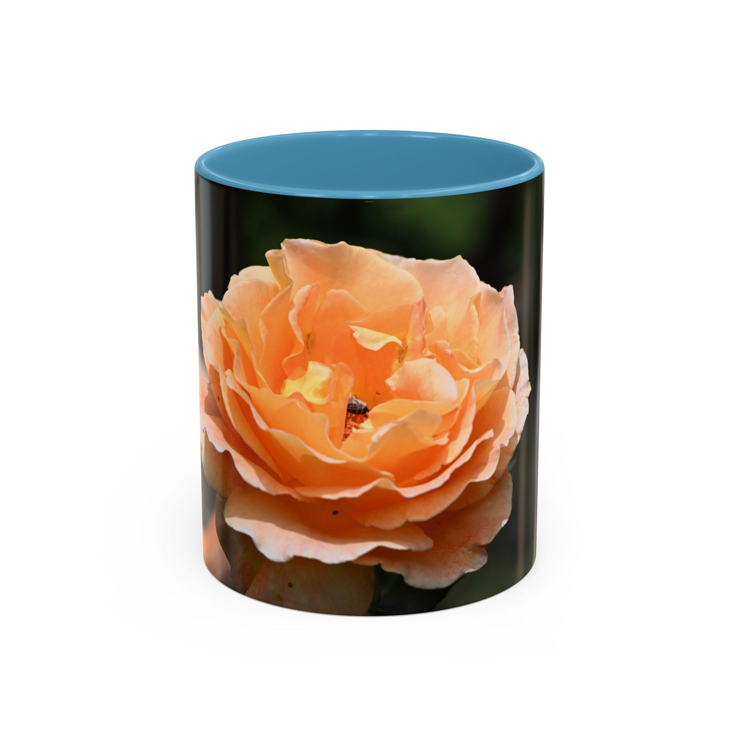 Floral Accent Coffee Mug - Stylish Drinkware for Nature Lovers, Gift for Her, Home Decor, Tea Lovers, Floral Gifts