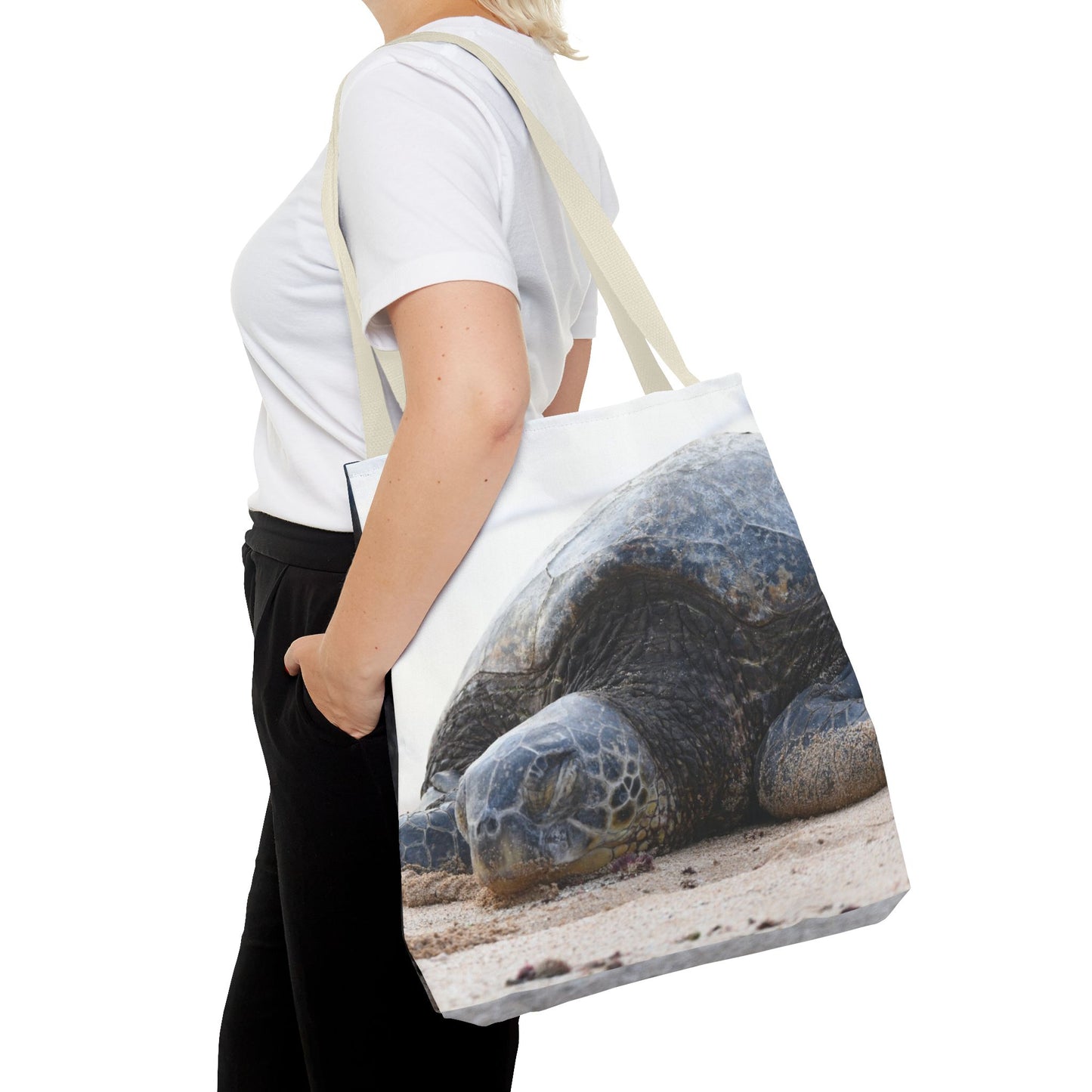 Sea Turtle Tote Bag | Eco-Friendly Carryall, Beach Bag, Animal Lover Gift, Reusable Shopping Tote, Wildlife Lover Accessory