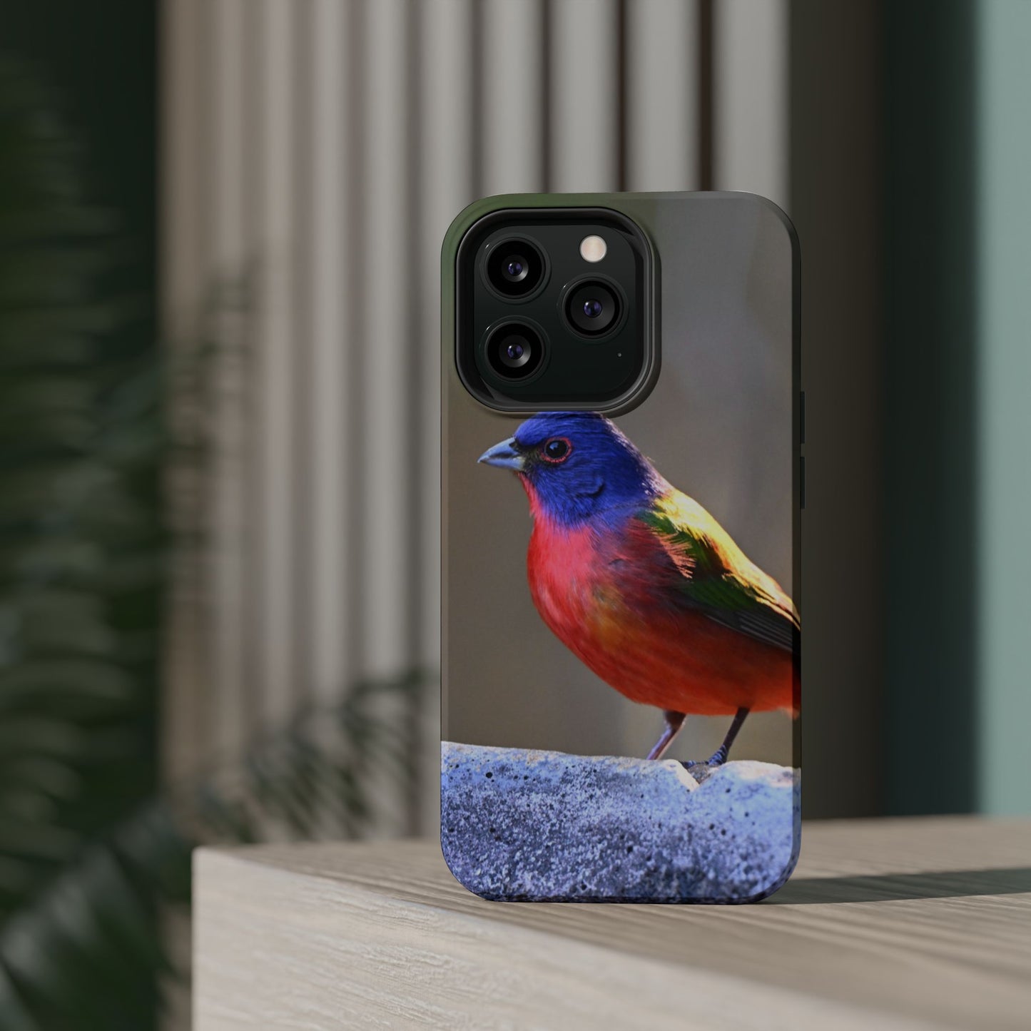 Colorful Bird Phone Case, Magnetic Tough Cases, Nature Lover Gift, Wildlife Phone Cover, Eco-Friendly Tech Accessories