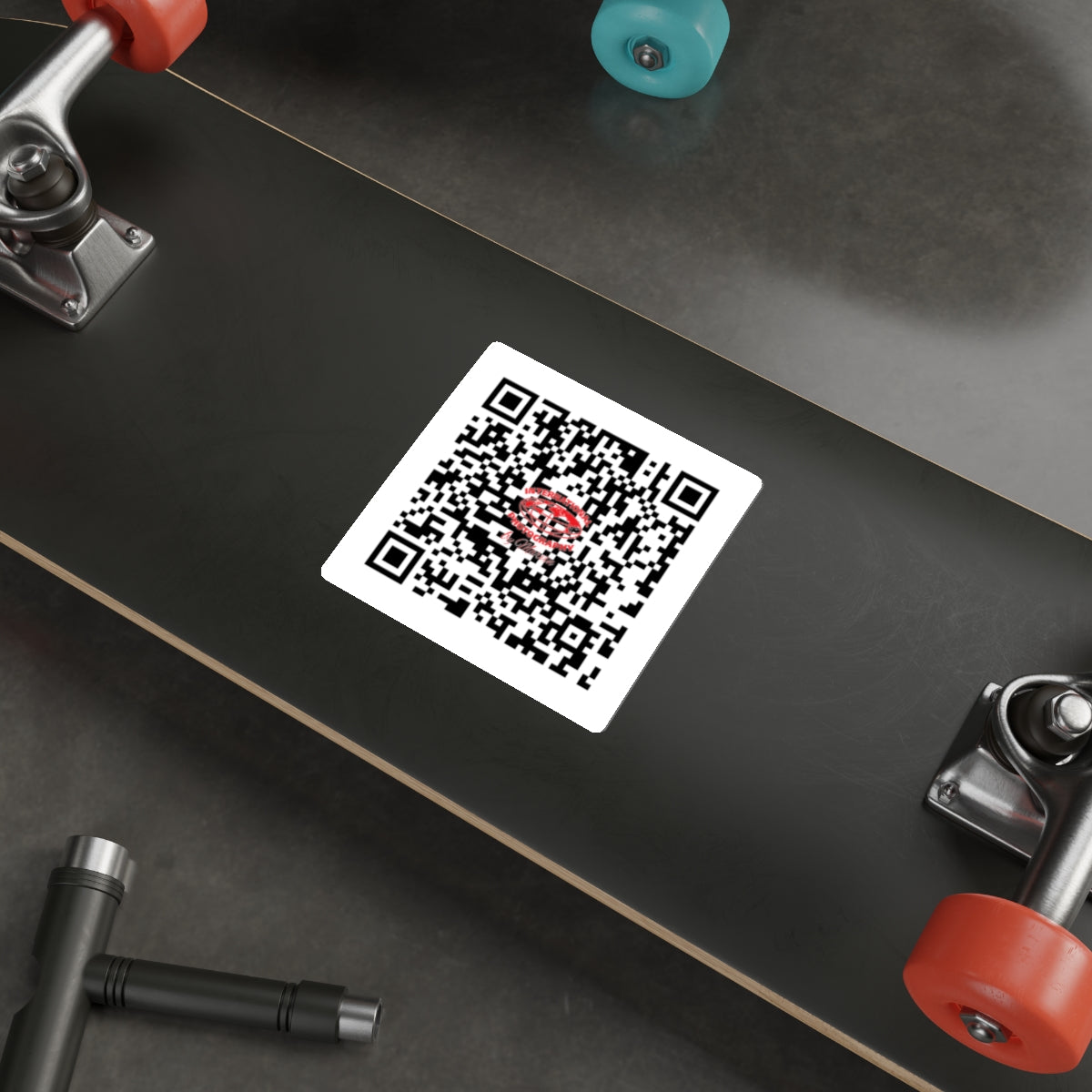 Custom QR Code Die-Cut Stickers, Laptop Decals, Personalized Stickers, Unique Gifts, Office Supplies, Fun Decor