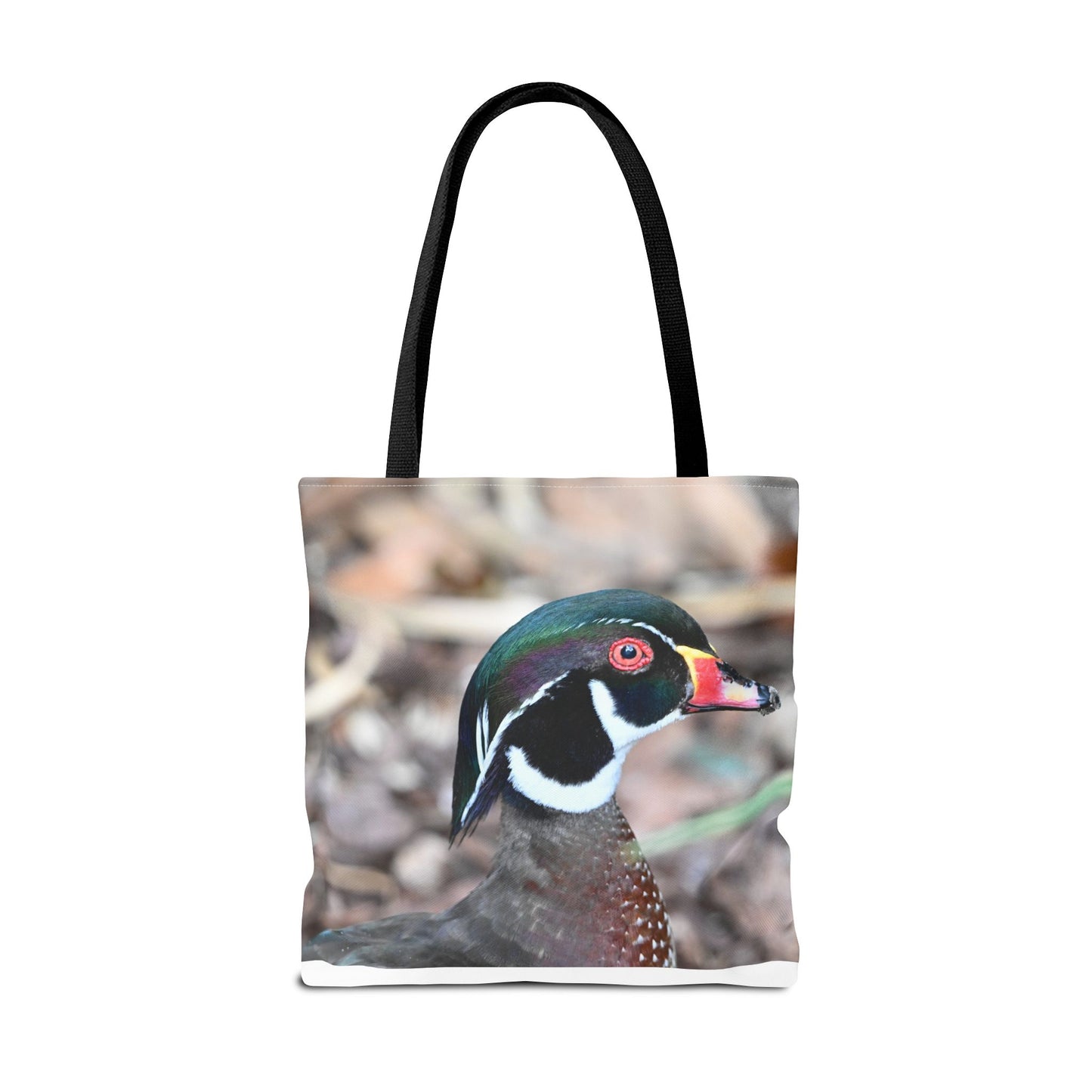 Wood Duck Tote Bag, Nature Lover Eco-Friendly Tote, Gift for Bird Enthusiasts, Stylish Reusable Shopping Bag, Photography Art Bag