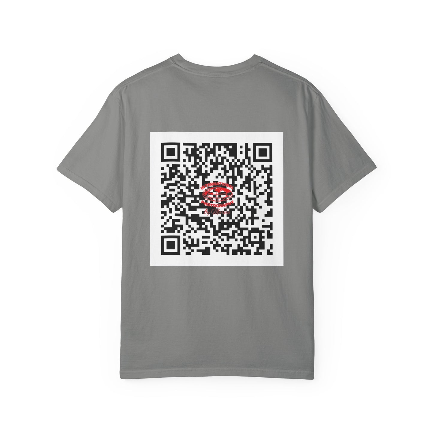 Photography Lover's Unisex T-Shirt, Travel Gift, Graphic Tee, Unique QR Code Design, International Photography Merchandise