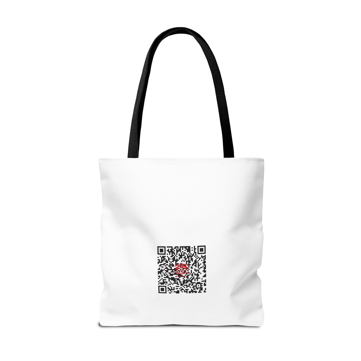 Inspirational Math Tote Bag, Motivational Carry-all, Teacher's Gift, Student Accessory, Study Essentials, QR Code Bag