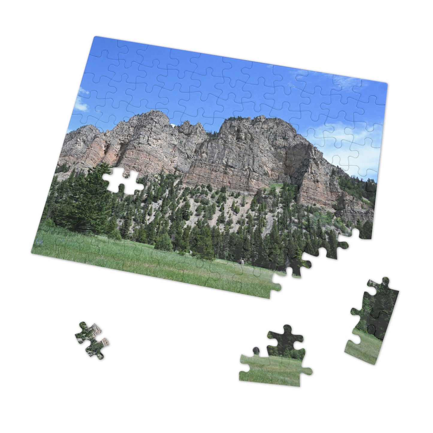 Scenic Jigsaw Puzzle with Tin - Perfect Gift for Nature Lovers, Family Fun, Home Décor, Relaxation Activity, Hiking Theme